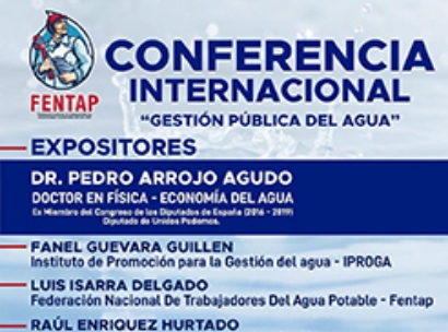 Conferencia Internacional:»Gestión Pública del Agua»