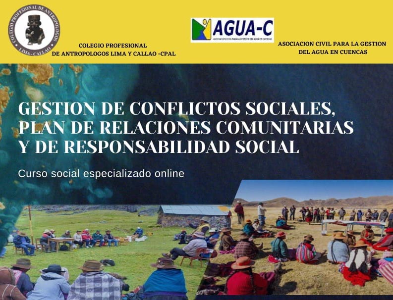 Gestión de conflictos sociales, plan de relaciones Comunitarias y de responsabilidad social